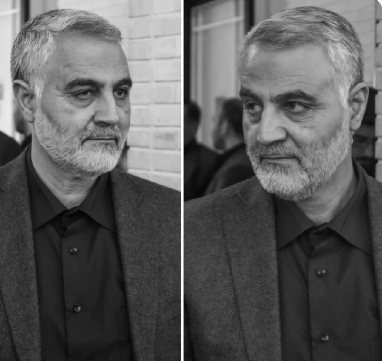 تصاویر باکیفیت از شهید حاج قاسم سلیمانی
